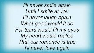 Billie Holiday - I'll Never Smile Again Lyrics_1