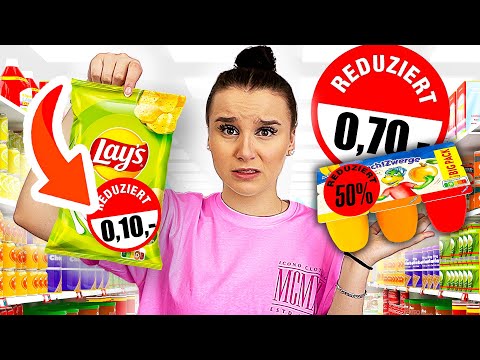 1 Tag lang nur REDUZIERTES ESSEN ! 😰 🍖 (Motten gefunden) - Celina