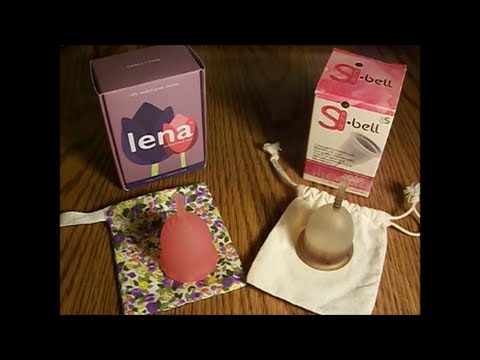 Small Si-Bell vs Small Lena ~ Menstrual Cup Comparison