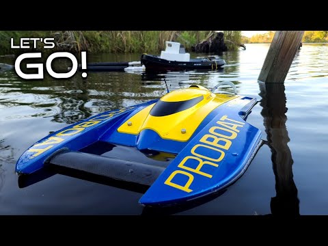 UL-19 Hydroplane In Rough Water - Castle Creations Hydra, TP 4060-CM, SMC Racing