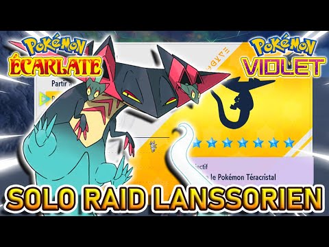 COMPLETING THE 7-STAR LANSSORIAN RAID SOLO | Pokémon Purple & Scarlet