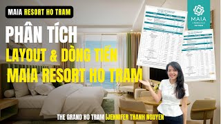 [THE GRAND HO TRAM] Phân tích Layout và Dòng tiền căn hộ MAIA RESORT HO TRAM