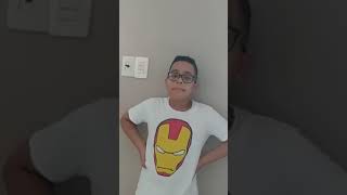 Aluno Caio, do 5°ano, falando do verdadeiro sentido da Páscoa.