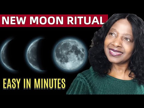 NEW MOON MANIFESTATION RITUAL: Write it - Read It - Get It!