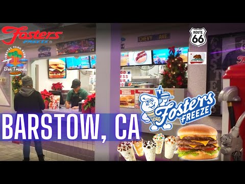 Visiting Fosters Freeze In Barstow California | My first Job