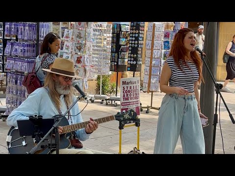 James Brown Mashup on the street - Markus K & Karolina Hartian