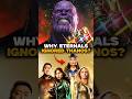 Why the Eternals Never Fought Thanos The Truth Marvel Ignored #marveluniverse #eternals #thanos #mcu