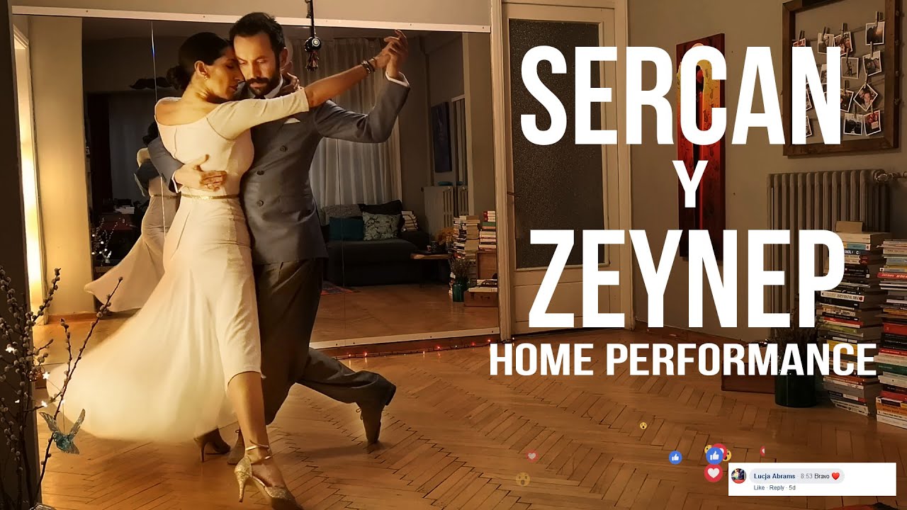 Sercan Yiğit y Zeynep Aktar Live Home Performance @Belgrade Tango Encuentro 2020 Online Edition