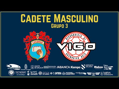 CADETE MASCULINO - GRUPO III - JORN.3: PIZZERIA BARATTO LUCEROS - B.RECONQUISTA DE VIGO "B"