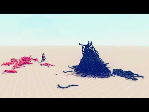 NINJA SNAKES! OROCHIMARU vs BOSS UNITS etc... - TABS MODS GAMEPLAY