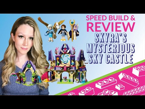 LEGO® Elves Set 41078 Skyra's Mysterious Sky Castle Speed Build and Review