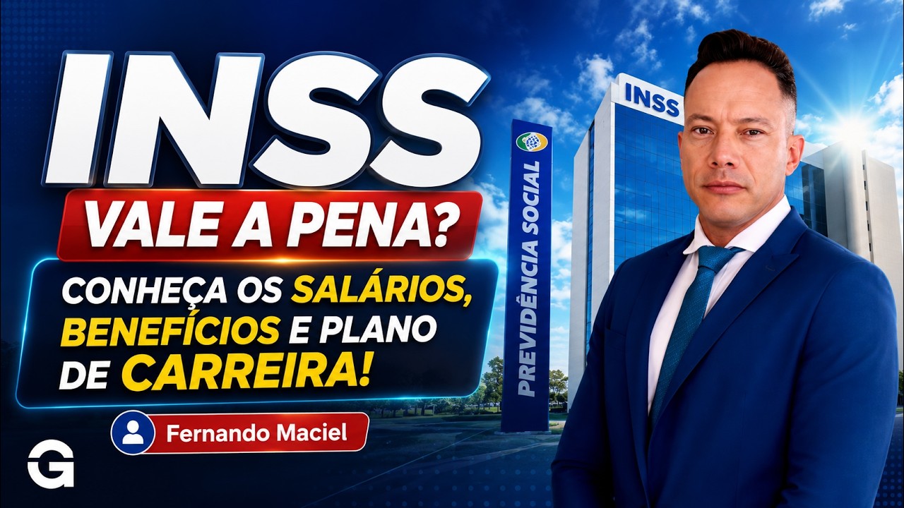 Concurso INSS | Salários, Benefícios e Crescimento na Carreira! Você Vai se Surpreender!