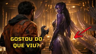 Entrei Sem Querer nos Aposentos da Imperatriz Alienígena — Ela Só Quis Saber se Eu Gostei do Que Vi