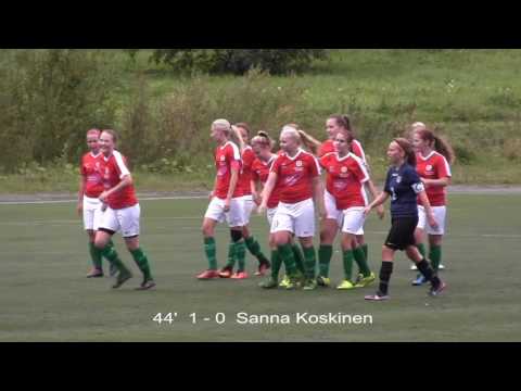 Naisten Kakkonen 2016 / TPV vs. Ylöjärven Ilves maalikooste 3.9.2016