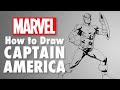 How to Draw Captain America LIVE w/ Will Sliney! | Marvel Comics