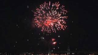 横浜港花火ショー　打ち上げ花火 