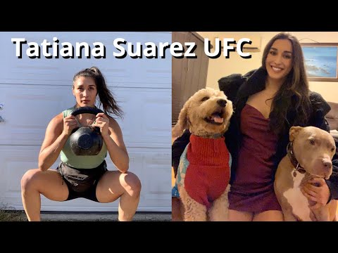 Tatiana Suarez UFC MMA training,  woman strawweight division