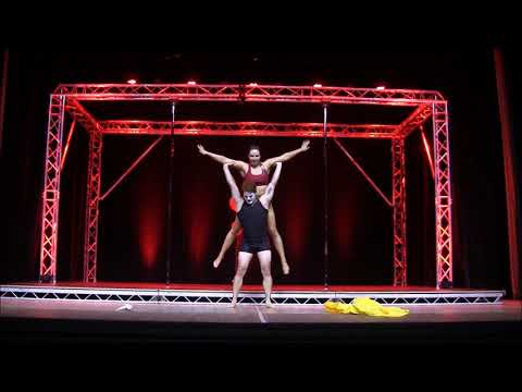 Kent Pole championships 2018 - Amy Estell and Alex Rogan - Doubles