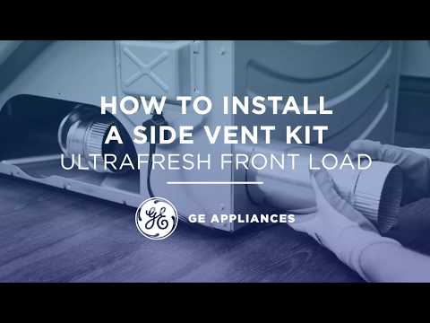 UltraFresh Front Load:  How to Install a Side Vent Kit