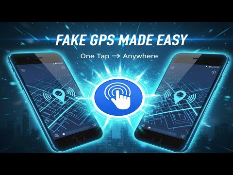 Fake GPS Location Made Easy | 1-Click to Go Anywhere in 2025 [Android/iOS]