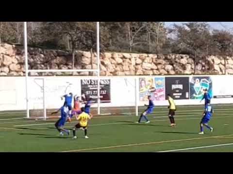 Gol no concedit amb zoom  al Son Caliu