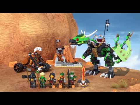 Vidéo LEGO Ninjago 70593 : Le dragon émeraude de Lloyd