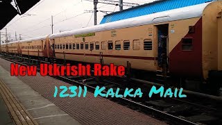 preview picture of video 'Kalka Mail in New Look || New Utkrisht Rake of Indian Railways'