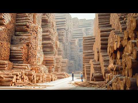 How French Masters Harvest & Mill World’s Best Tonewood Spruce - Inside France’s Finest Sawmills