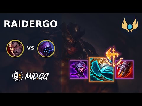MID.GG: [ RaiderGO ] Darius TOP vs Jax | EUW CHALLENGER | LOL Season 2024