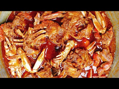 কাকরার ঝাল রেসিপি| Crab curry bengali style| How to cook crab curry recipe|