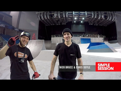 SIMPLE SESSION 17 GOPRO COURSE PREVIEW – BMX PARK WITH NICK BRUCE & CHRIS DOYLE