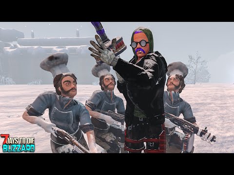 SUPER SHOTGUN SQUAD! | 7 Days to Die: THE BLIZZARD (Day 38)