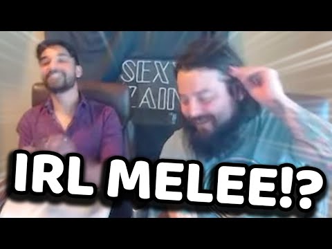 MANGO & ZAIN PLAYED LAN MELEE!