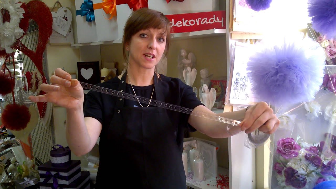 JAK ZROBIĆ GIRLANDĘ BALONOWĄ...sposób 1 :)