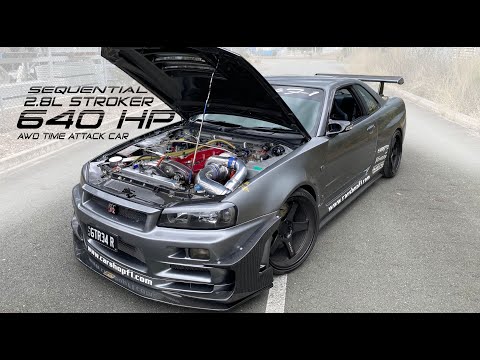 2.8L Stroker RB26 Time Attack built GTR on the streets EP13