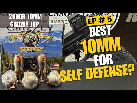 Battle of The Beasts...Buffalo Bore VS Grizzly! Testing The BEST 10MM Self-Defense AMMO!