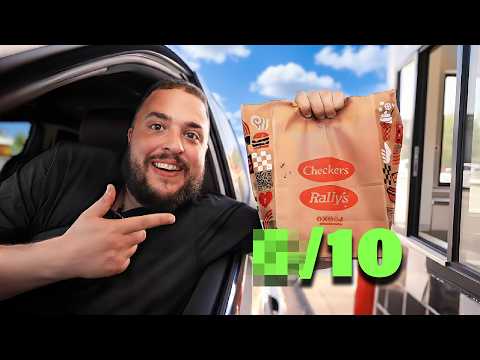 I eat the MOST POPULAR FAST FOOD in the USA! 🔥