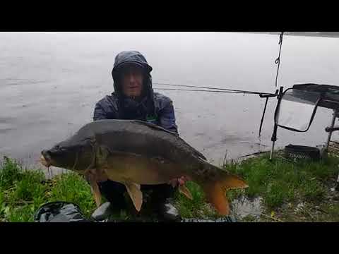 Karp 14 kg na dystansowy Method Feeder - Zalew Rybnicki (czerwiec 2020)