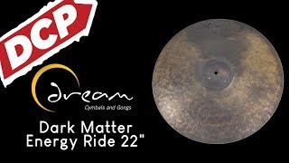 Video thumbnail for Dream Dark Matter Energy Ride Cymbal 22" 3027 grams DMERI22 by Drum Center of Portsmouth