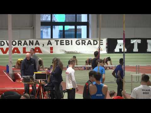 60m prepone [Ž], FINALE, srebrna Tonka Kunac - Dvoransko PH za mlađe seniore i seniorke 2026