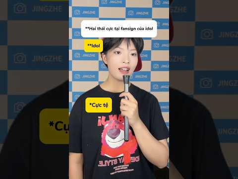 Hai thái cực của fansign của Idol