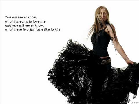 Avril Lavigne - All You Will Never Know (lyrics)