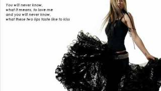 Avril Lavigne - All You Will Never Know (lyrics)