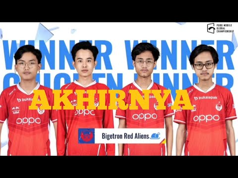 BIGETRON RED ALIENS AKHIRNYA WWCD DI PMGC 2021 - PUBG MOBILE