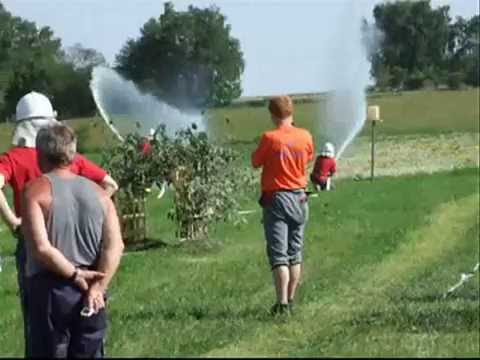 Hasičský soudek Chyjice 2009 - družstvo Chyjice muži I.