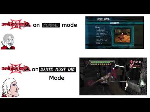 DMC3 Normal VS DMD