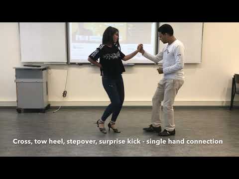 Dominican Bachata - Footwork practice #5
