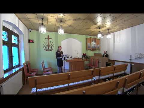 Neujahr 2026 Wenn auch Stürme mächtig tosen / ältestes GB der NAK Kapelle Kurort Kipsdorf Erzgebirge