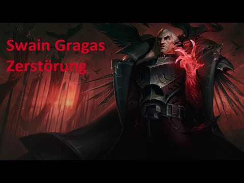 Gragas Swain Domination (LoL/German gameplay)