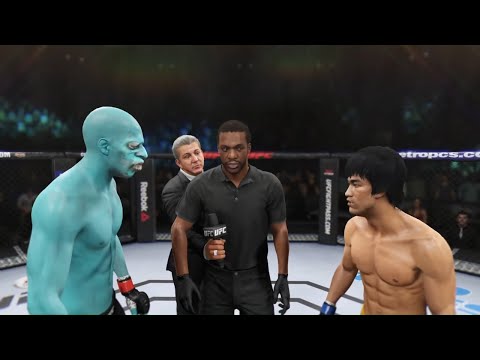 Zombie vs. Bruce Lee (EA Sports UFC 2) - CPU vs. CPU
